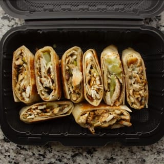 Traditional Chicken Shawarma Wrap
