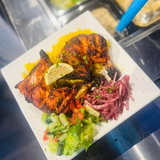 Chicken Tikka Plate 2pc Legs Quarters