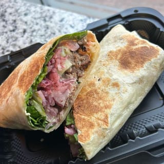 *NEW Signature Beef Shish Kebab Wrap