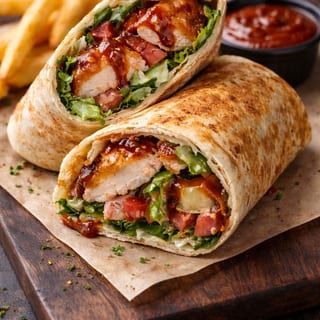 *NEW Spicy Crispy Chicken Wrap